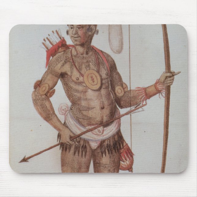Mousepad Homem indiano de Florida (Frente)