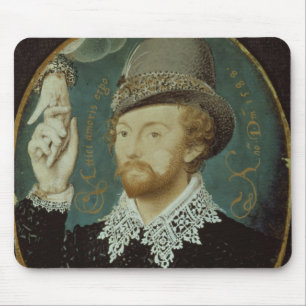 Mousepad Homem que clasping a mão de uma nuvem