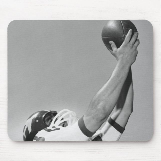 Mousepad Homem que joga o futebol (Frente)