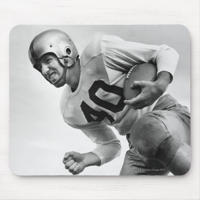 Mousepad Homem que joga o futebol 3 (Frente)