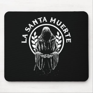 Mousepad Homem Santa Morte México Caveira Esqueleto Crânio