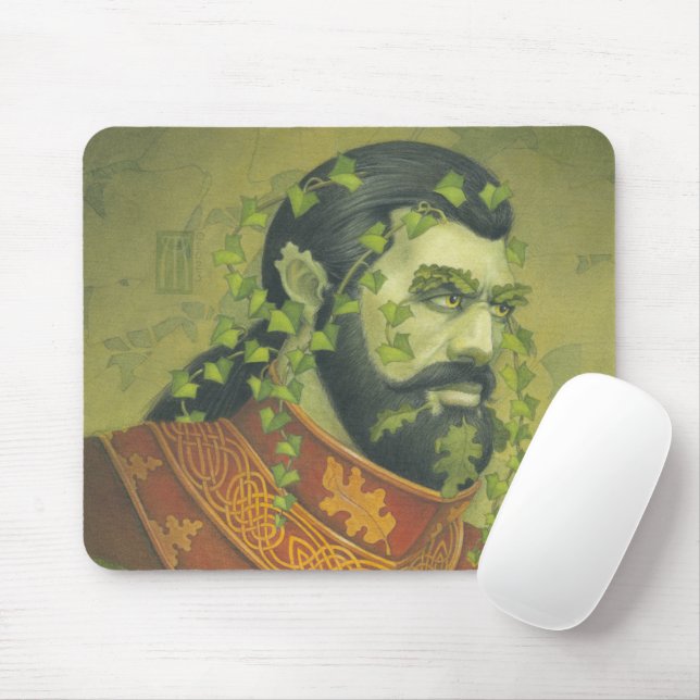 Mousepad Homem Verde Kight (Com mouse)