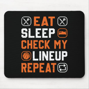 Mousepad Homens De Basquete Verificam A Minha Linha