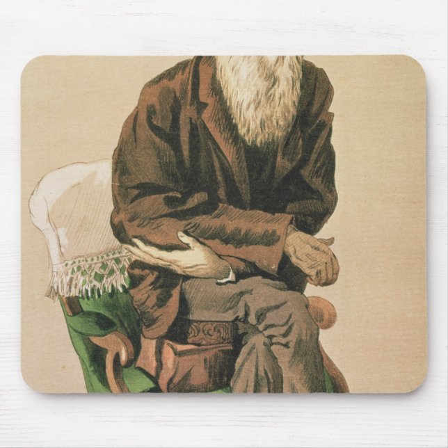Mousepad Homens do dia, no. 33, Charles Darwin (Frente)