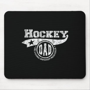 Mousepad Homens do Esporte Pai do Dia de os pais de Hóquei
