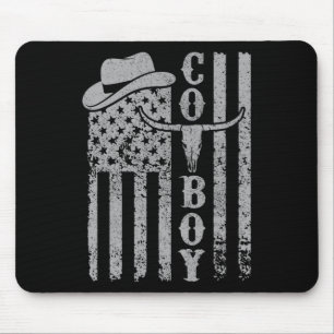 Mousepad Homens do País Ocidental Garotos Adoltos Rapid Rod