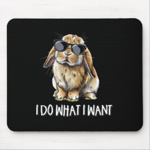 Mousepad Homens Meninos Meninas Faça O Que Eu Quero Mini Ho