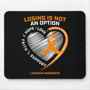 Mousepad Homens Mulheres Crianças Leucemia