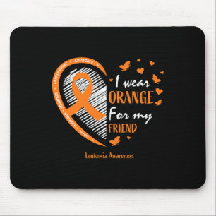 Mousepad Homens Mulheres Eu Visto Laranja Para Minha Amiga