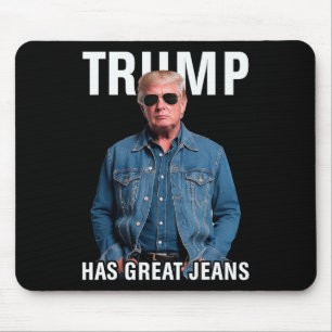 Mousepad Homens Mulheres Trump Tem Ótimas Calças Meme Engra