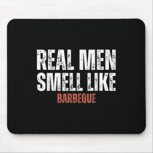 Mousepad Homens Reais Cheiram A Barbeque Engraçados Com Chu