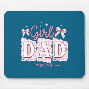 Mousepad Homens Tempo Pai Logo Papai Bebê