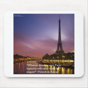 Mousepad Hon de Balzac em Paris França