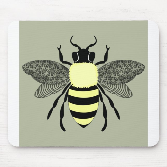 Mousepad Honey Bee Design (Frente)