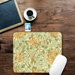 Mousepad Honeysuckle Vine Design William Morris