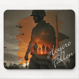 Mousepad Honrar os Caídos – Lembrar seu Sacrifício