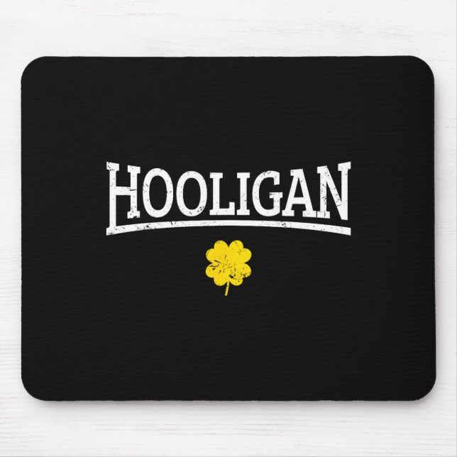 Mousepad Hooligan Irish St. Patricks Day  (Frente)