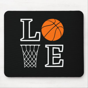 Mousepad Hoops de basquete, Presente de Jogador de Basquete