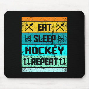 Mousepad Hóquei Americano Sobre Homens Mulheres Crianças
