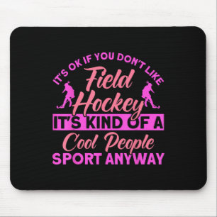 Mousepad Hóquei em Campo Tipo de Esporte de Pessoas Legais