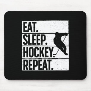 Mousepad Hóquei no Gelo Fofo Para Homens Mulheres Amante do