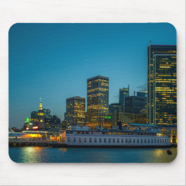 Mousepad Hora Azul na Cidade