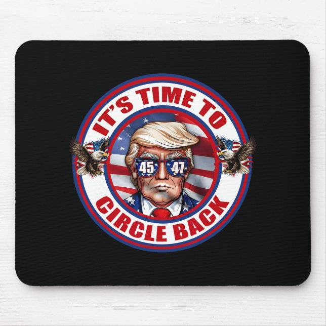 Mousepad Hora De Andar De Volta Um Bom Homem Presidente Don (Frente)