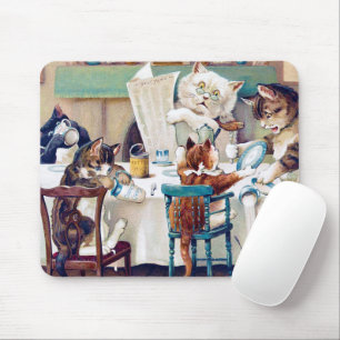 Mousepad Hora do Café da Manhã, Louis Wain