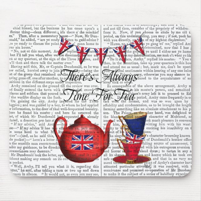 Mousepad Hora Do Chá 2 (Frente)