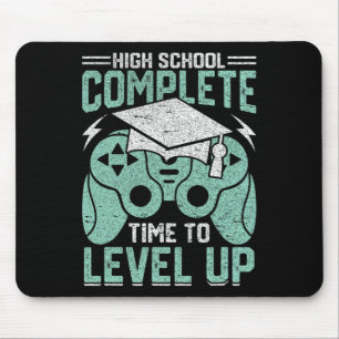 Mousepad Horário de Conclusão da Escola para Escalar Gradua