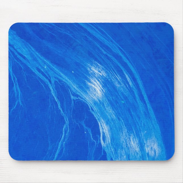 Mousepad Horário de Verão das Ondas Azuis do Oceano (Frente)