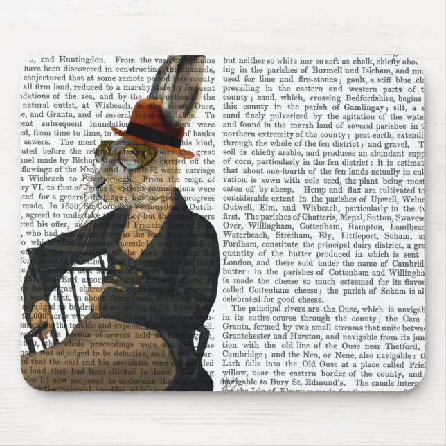 Mousepad Horatio Hare Em Cadeira (Frente)