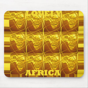Mousepad Horizontal Modelo Lovely Africa