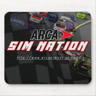 Mousepad horizontal original da nação de Sim do