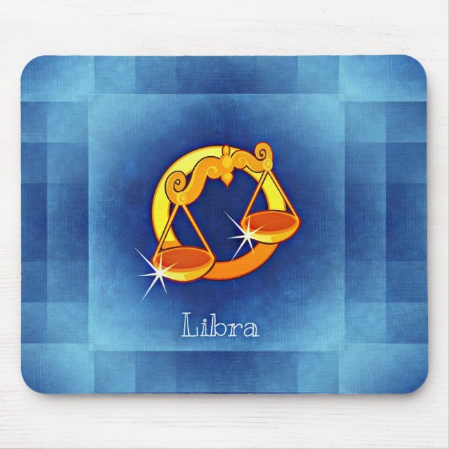 Mousepad horóscopo libra (Frente)