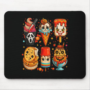Mousepad Horror Movie Summer Popsicle Sorvete de Halloween