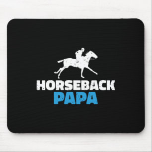 Mousepad Horseback Papa Horse Andando