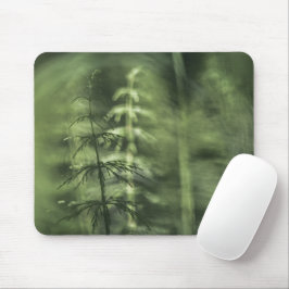 Mousepad Horsetail Foto verde floral