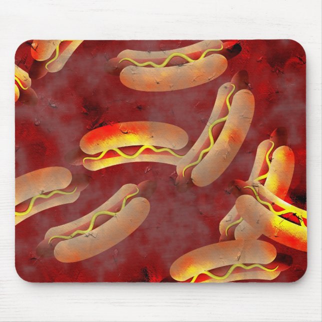 Mousepad Hotdogs do Grunge (Frente)