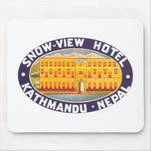 Mousepad Hotel Kathmandu Nepal para a Vista de Neve