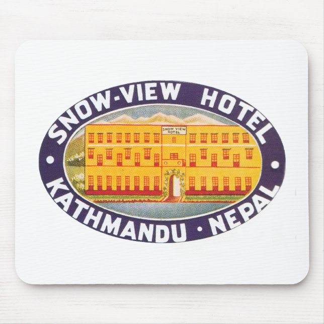 Mousepad Hotel Kathmandu Nepal para a Vista de Neve (Frente)