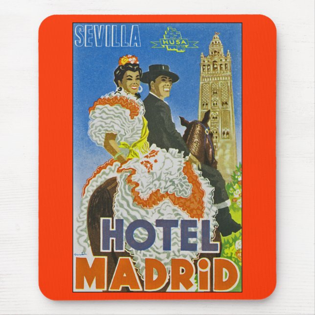 Mousepad Hotel Madrid (Frente)