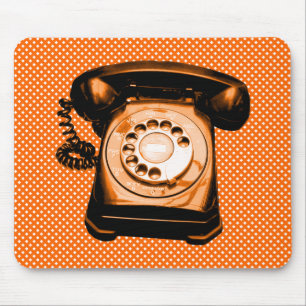 Mousepad Hotline - Padrão de Rede Laranja