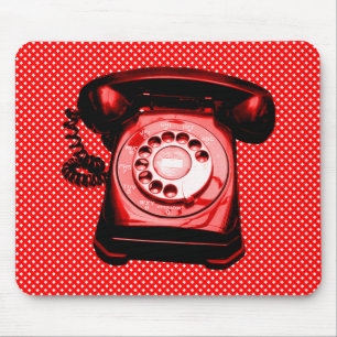 Mousepad Hotline - Padrão Red Net