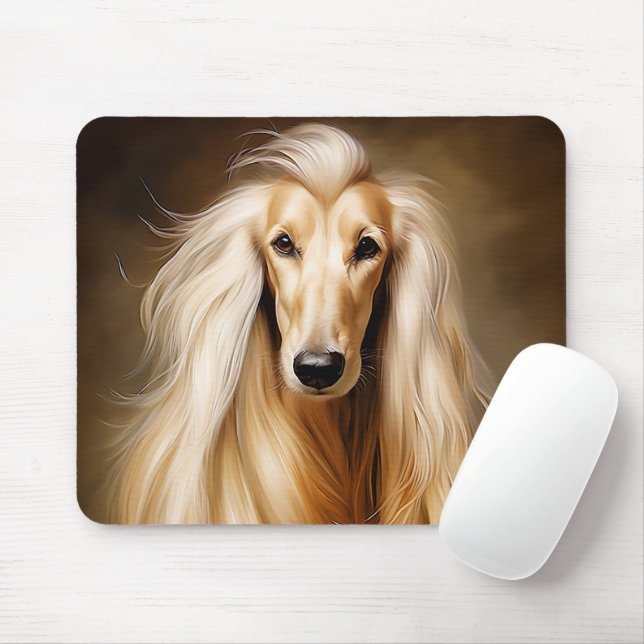 Mousepad Hound Afegão (Com mouse)