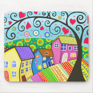 Mousepad House Trabalho de arte