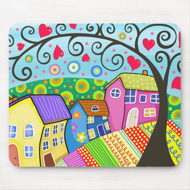 Mousepad House Trabalho de arte (Frente)