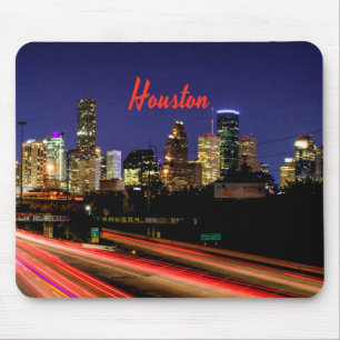 Mousepad Houston Texas City Skyline