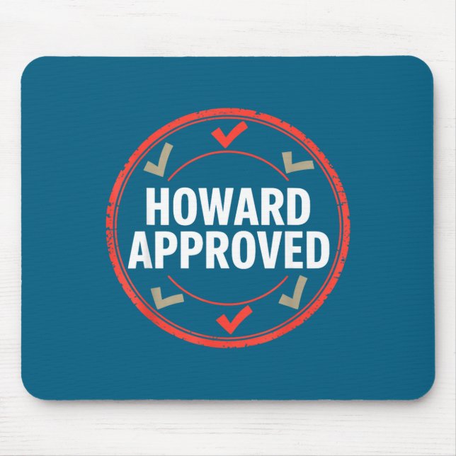 Mousepad Howard aprovou  (Frente)