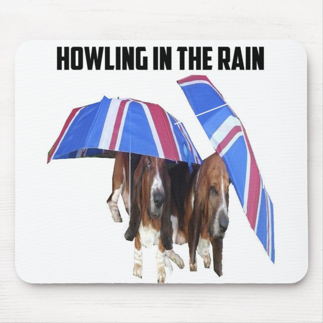 Mousepad Howling Na Chuva (Frente)